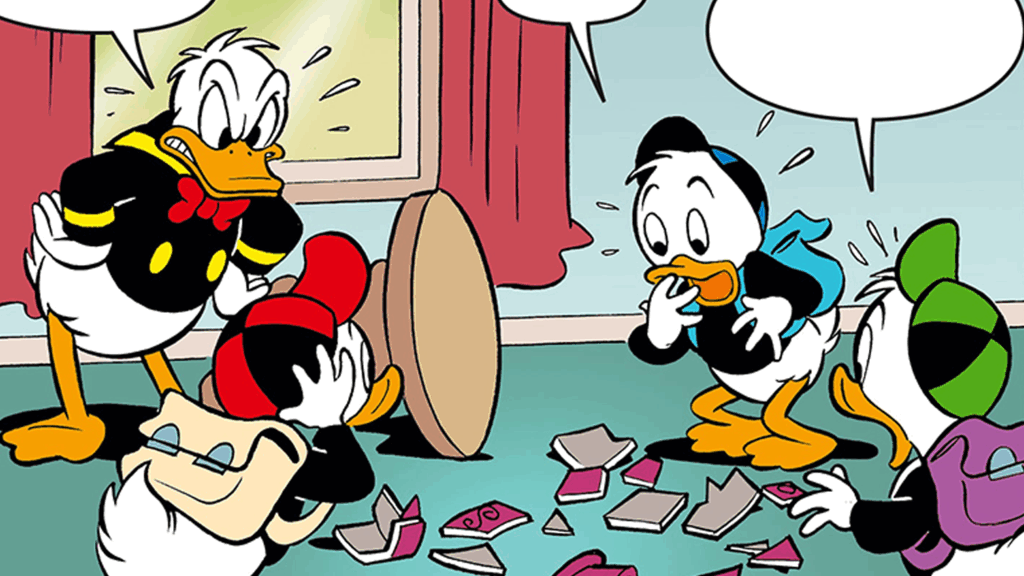 Donald Duck maakproces 4 copyrights Disney